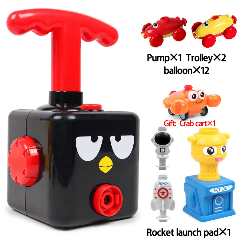 Fun Packed Balloon Car Toy Pump Set