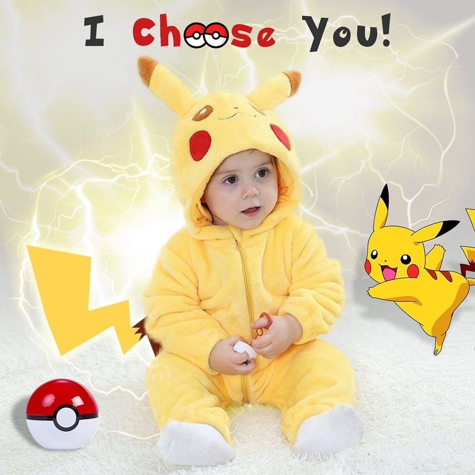 Pikachu Baby Jumpsuit