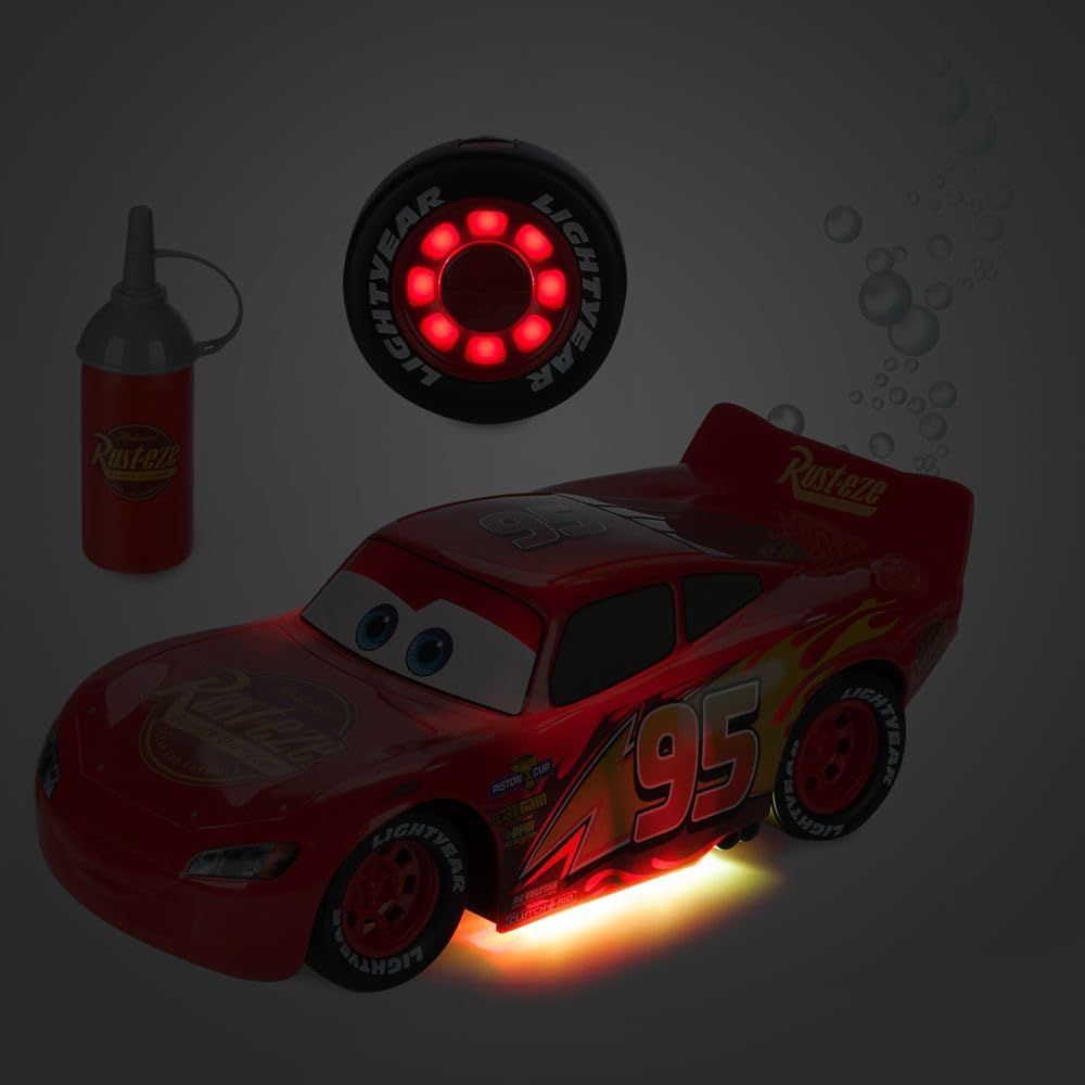 Lightning McQueen Bubble-Blowing Remote Control Car - 2.4GHZ RC Car