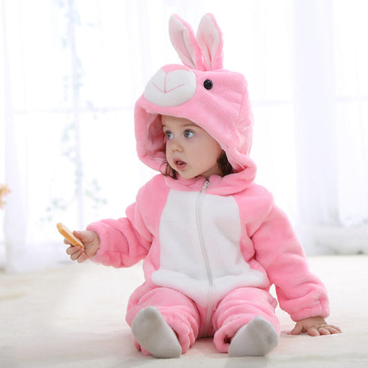 Bunny Plush Baby Jumpsuit