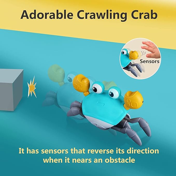 Crawling Crab Baby Toy