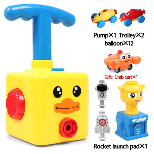 Fun Packed Balloon Car Toy Pump Set