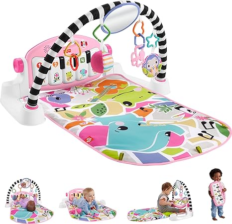 Baby Playmat Kick & Play Piano Gym with Musical and Sensory Toys