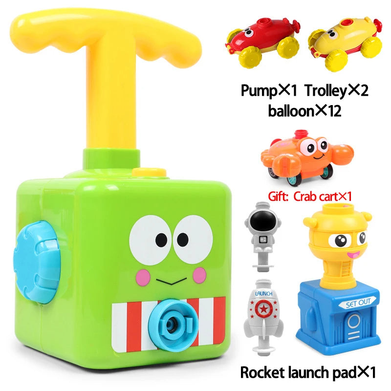 Fun Packed Balloon Car Toy Pump Set