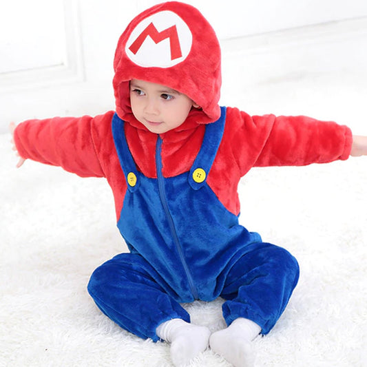 Mario Baby Onesie Jumpsuit